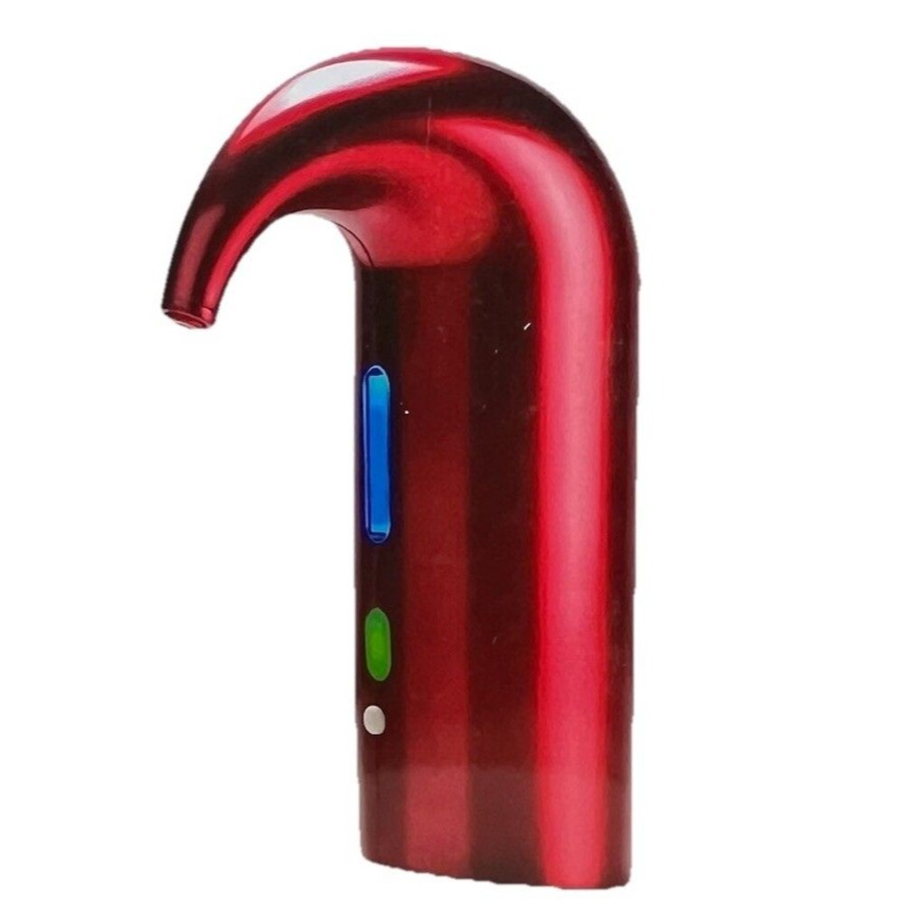Smart Wine Aerator & Dispenser Electric USB Rechargeable Automatic Pourer Black